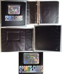 UltraPro: D-Ring Sports-Cards Binder w/ Embedded Hologram Cover